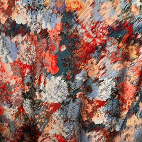 Soft Surroundings Nanette Dress Floral Multicolor Maxi Dress - Picture 11 of 15